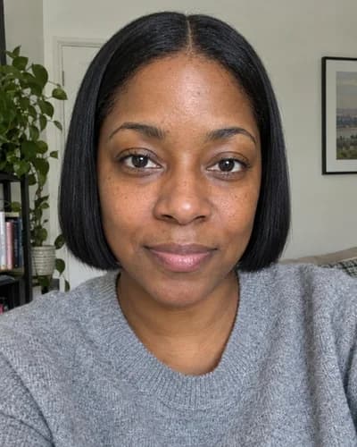 After: Blunt Bob in Jet Black