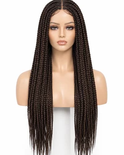 Box Braids wig style